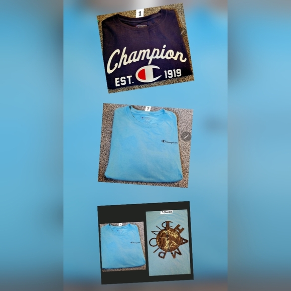 Champion men's t-shirt Bundle - Both Size Medium - Picture 1 of 4